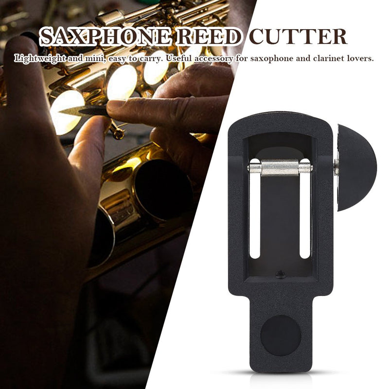 Reed Trimmer, Soprano Alto Tenor Sax Saxophone Clarinet Reed Cutter Repair Tool(for Soprano Sax) for Soprano Sax