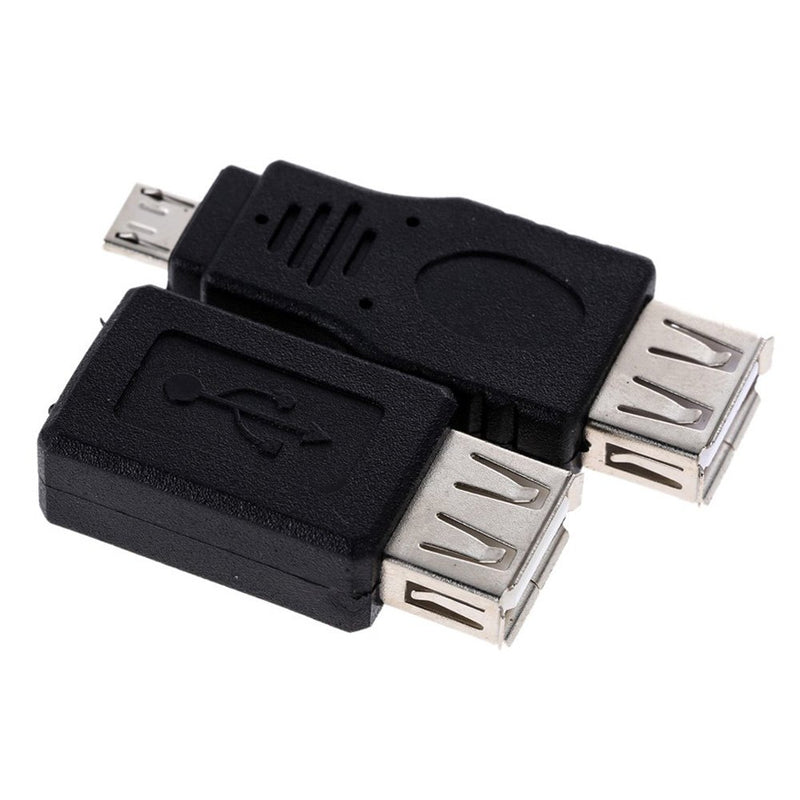 RIJER 5 Pin OTG Adapter Converter USB Male to Female for Computer Tablet Pc Mobile Phone 11 Pack