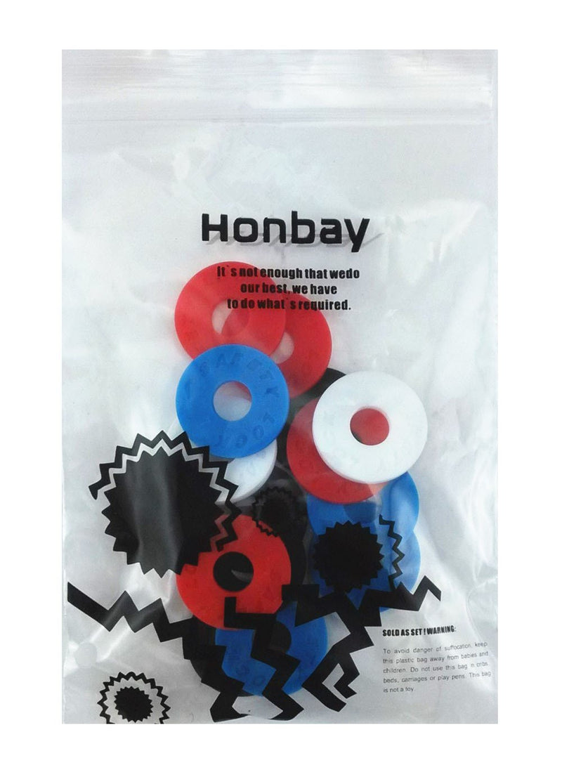 [AUSTRALIA] - Honbay 16pcs Mix Color Rubber Protector Premium Strap Locks 
