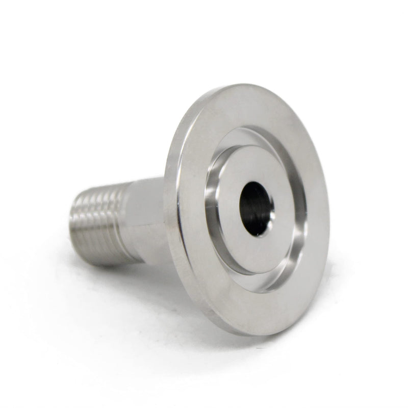 QMINOX SS304 KF25 NPT Male Adaptor thread 1/4" NW25 KF Male coupling ISO-KF25 X NPT 1/4" KF25×1/4"