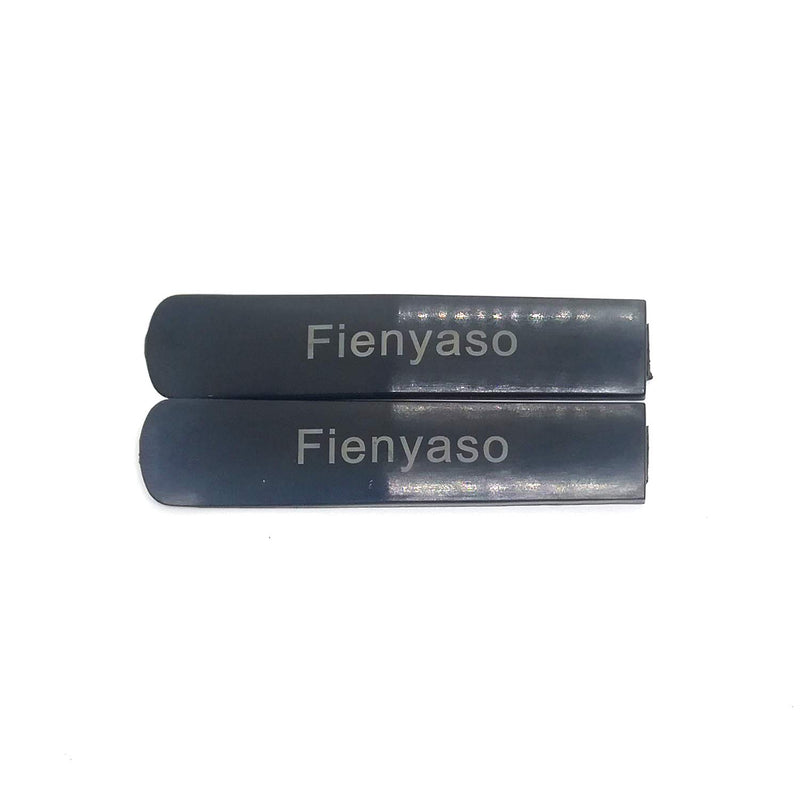 Fienyaso Replacement parts and fittings for musical instruments, Alto Saxophone Reeds 2Pcs Plastic Resin Reeds Mouthpiece Reeds Strength 2.5 Repair Reeds Accessories
