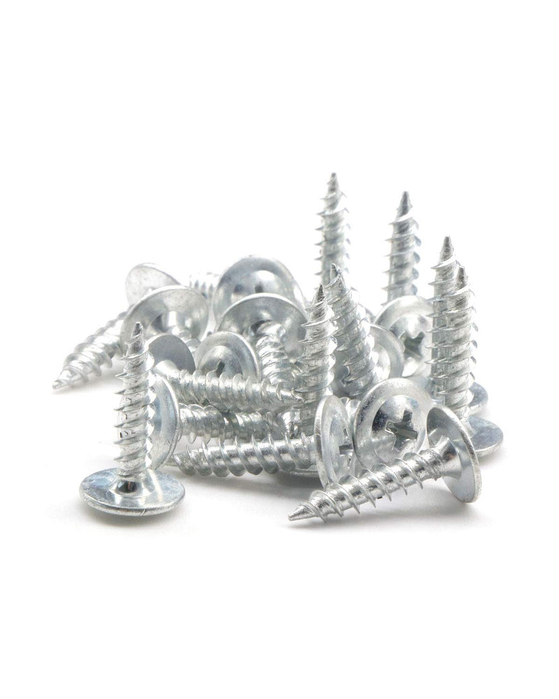 [AUSTRALIA] - IMScrews 100pcs #8 x 3/4" Truss Head Screws Standard Thread Self Tapping Screws Wood Work MDF Zinc Plated #8*3/4 (4.2*19mm) 100 