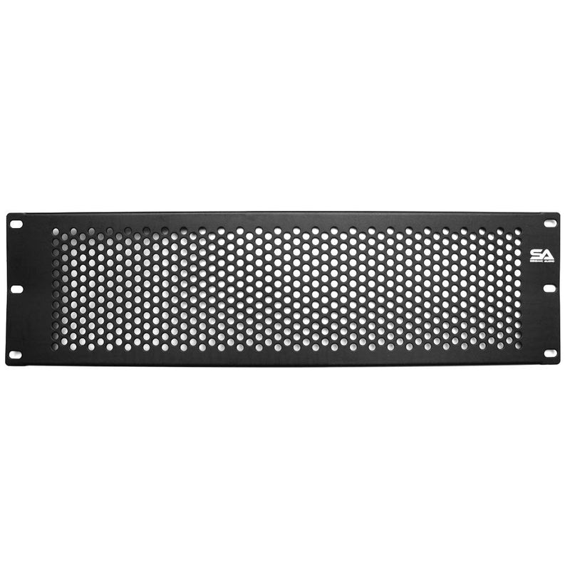 [AUSTRALIA] - Seismic Audio - SARRSP-21-3 Space Vented Server Network PA/DJ Rack Case Spacer - 3U 19 inch Rack Mount Panel 