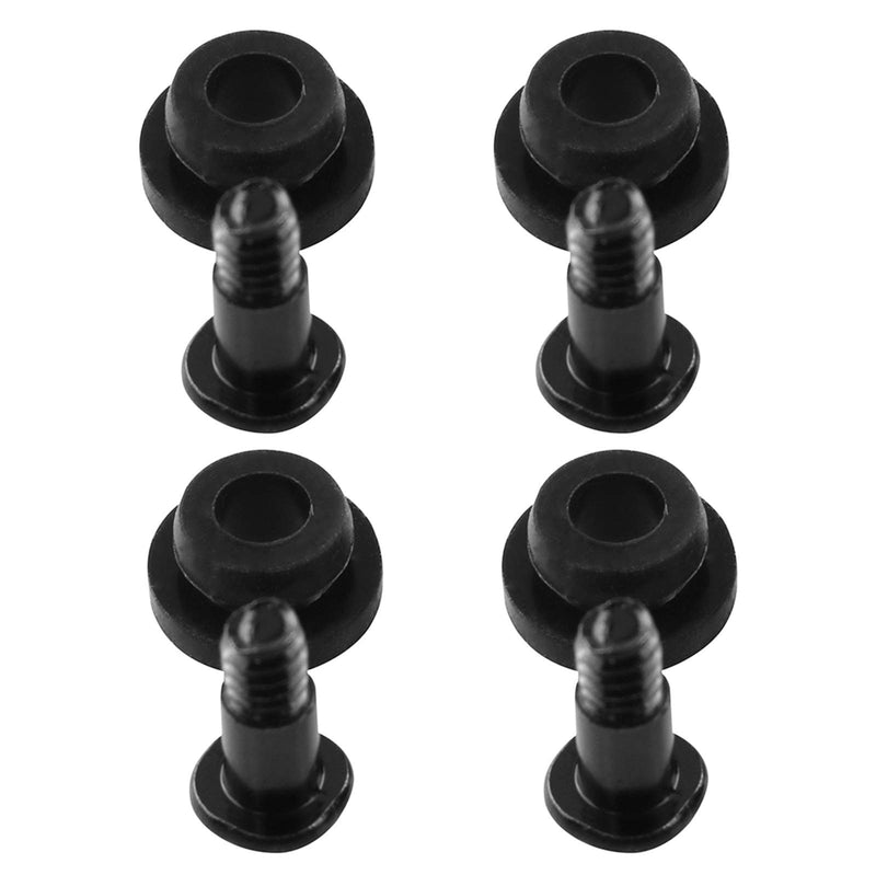 AXLIZER 4PCS PC Hard Disk Drive Mounting Accessories Hard Disk Drive Screws and Shock Absorption Rubber Washer Kit for 3.5 inches Hard Drive