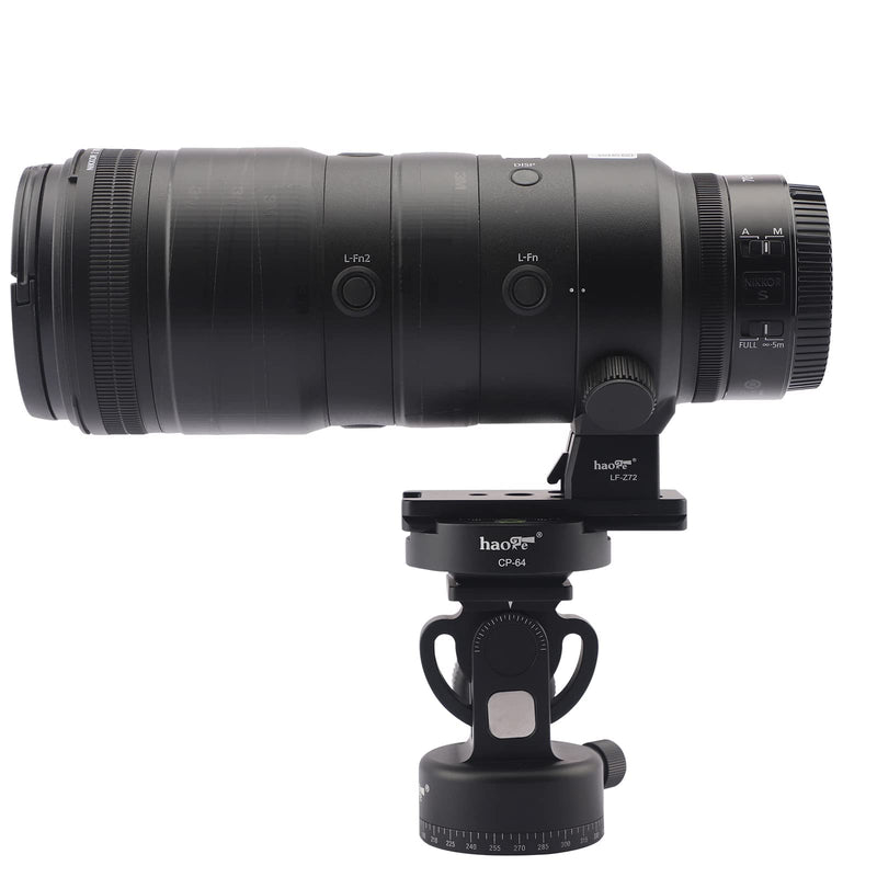 Haoge LF-Z72 Lens Replacement Foot for Nikon NIKKOR Z 70-200mm f/2.8 VR S Lens (z-Mount), z100-400mm Collar Tripod Mount Ring Built-in Arca Type Quick Release Plate on Nikon Z6ii z7ii Z7 Z6 Z5 Camera