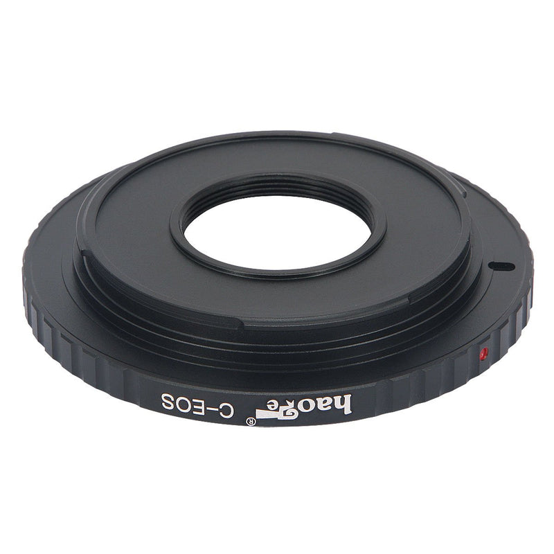 Haoge Manual Lens Mount Adapter for C-Mount CCTV Cine Movie Film Lens to Canon EOS Rebel 80D 70D 60D 50D 550D 500D 5D 5DS 7D EF EF-S Mount Camera