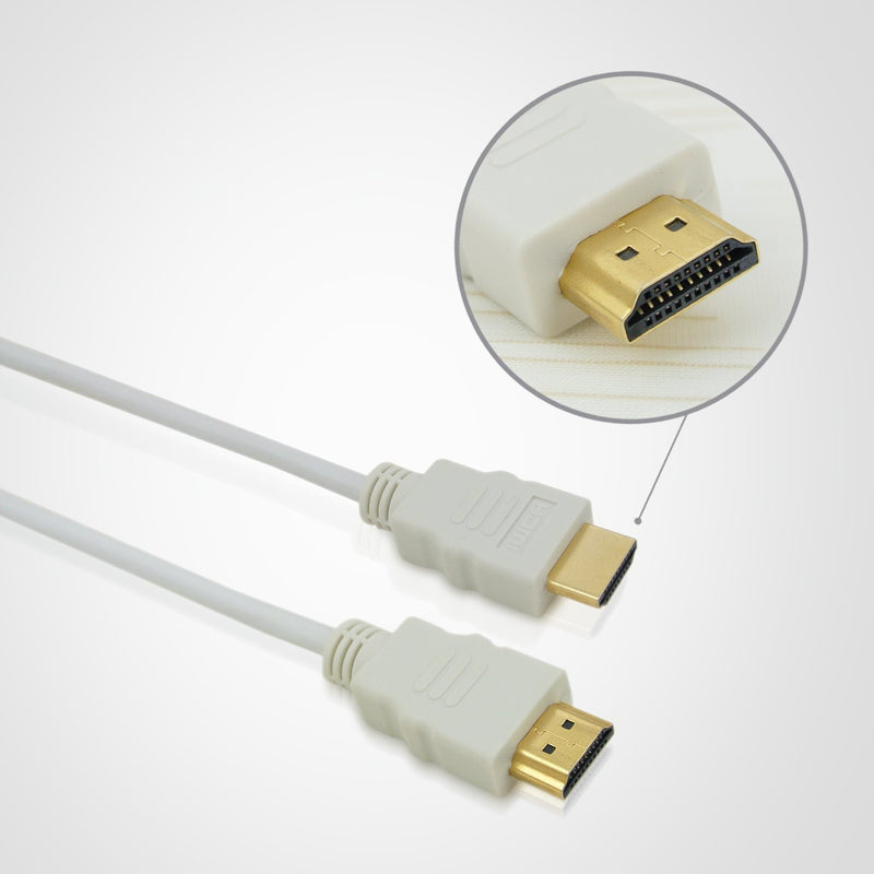 Basicest BAS2006 Extensive HDMI (M) to VGA (F) Adapter Cable - White