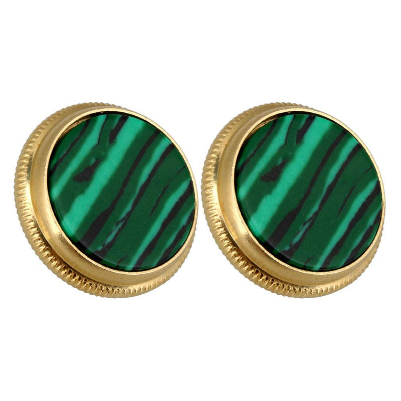 BQLZR Gold Green Trumpet Finger Button Musical Instruments Replacement Parts Pack of 3