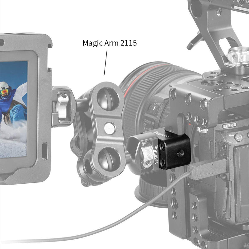 SMALLRIG NATO Clamp Mount with Locating Hole for ARRI Standard - 2207