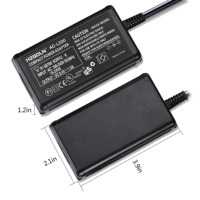 [AUSTRALIA] - AC-L200 Adapter Charger Compatible Sony Handycam Camcorder DCR-SX40,DCR-SX41,DCR-SX44,DCR-SX45,DCR-SX60,DCR-SX63,DCR-SX65,DCR-SX83,DCR-SX85,HDR-CX190,HDR-CX220,HDR-CX230,HDR-CX330,HDR-CX190,HDR-CX675 