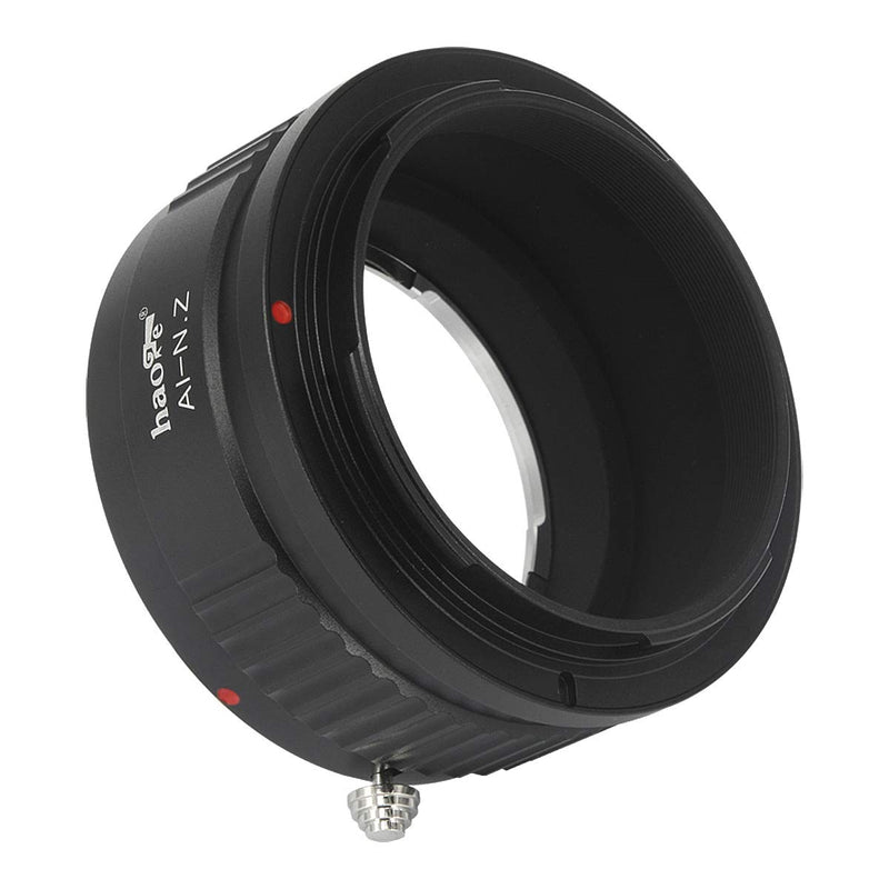 Haoge Manual Lens Mount Adapter for Nikon Nikkor F/AI/AIS/D Lens to Nikon Z Mount Mirrorless Camera Such as z6ii z7ii Z6 Z7