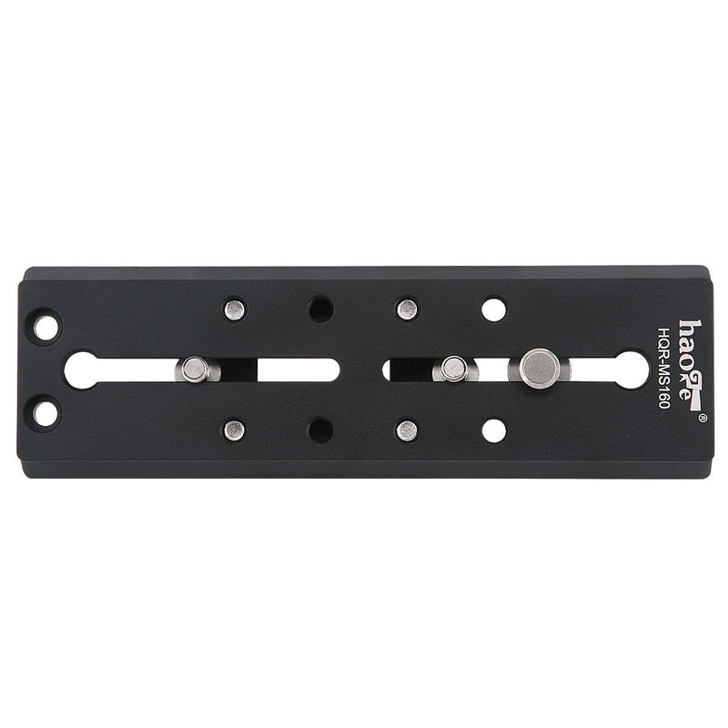 [AUSTRALIA] - Haoge 160mm Camera Long Sliding Quick Release Plate for Sachtler Tripod Fluid Head FSB4 FSB6 FSB6T FSB8 FSB8T FSB10 FSB10T DV10 3+3 5+5 Video 14II DV2 DV4 DV6 DV8 DV8/100 ACE 