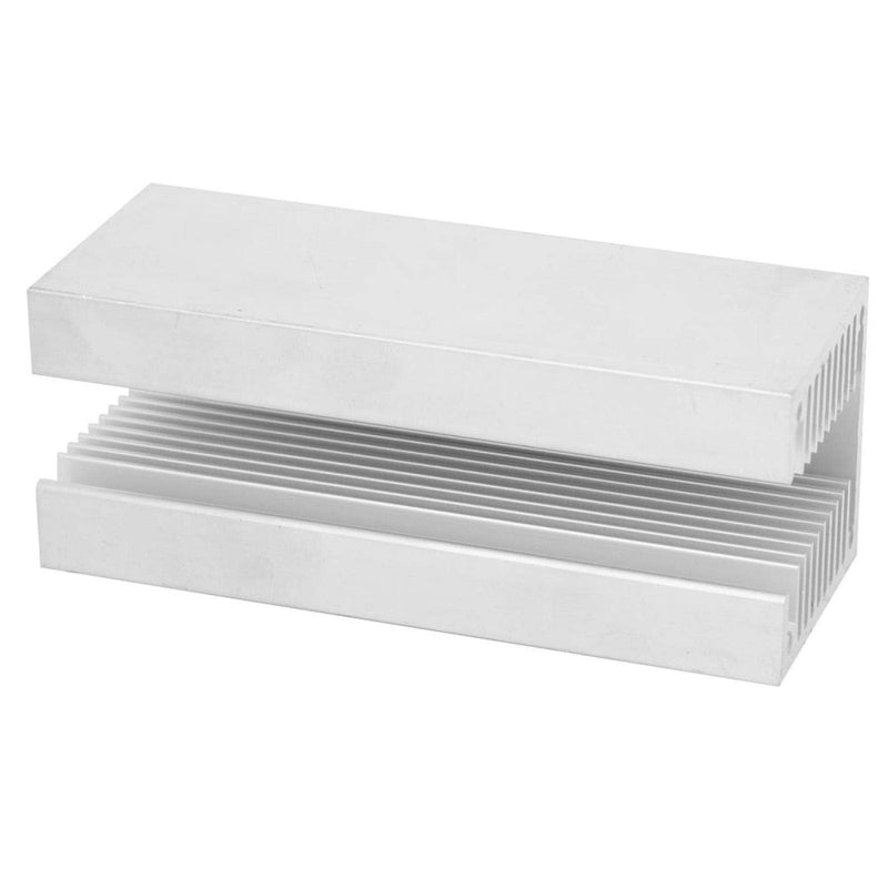 100 * 40 * 40MM Steady Aluminum Heat Sink U Type TO-3P Heat Cooling Fin Dense Tooth Heat Cooler Fin Thermal Conductivity Cooling Radiator