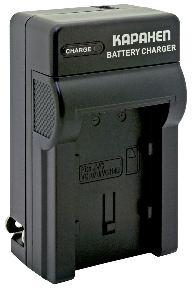 Kapaxen Two Data Battery Packs + Charger Kit for JVC BN-VG121 and Select Everio Camcorders