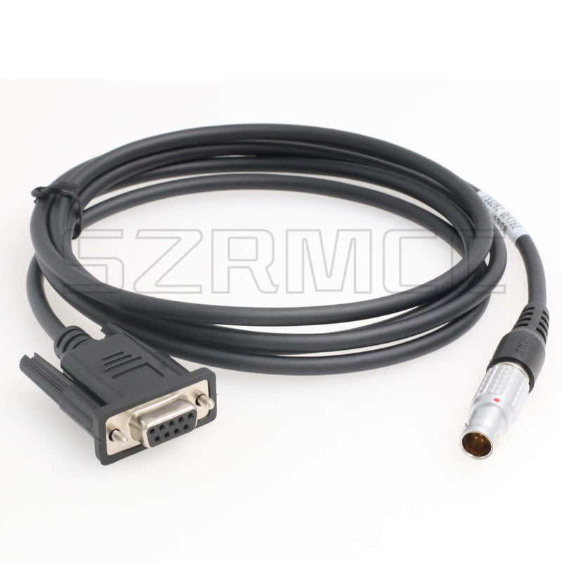 SZRMCC GEV162 733282 GPS Data Transfer Cable for Leica TS30 TM30 TS50 Total Station RX1250 ATX1200 Controller Port to PC RS232 DB9