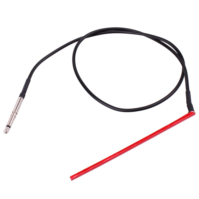 Ultrathin Red Pickup Under-Saddle Passive Piezo Film Pickup Sticks for Acoustic Guitar with Plug