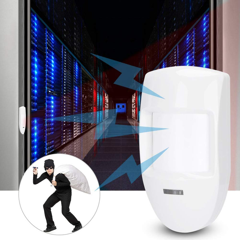 12V Wired Dual Infrared PIR Motion Detector Alarm Alarm Relay for Home Pet/Thief Security System