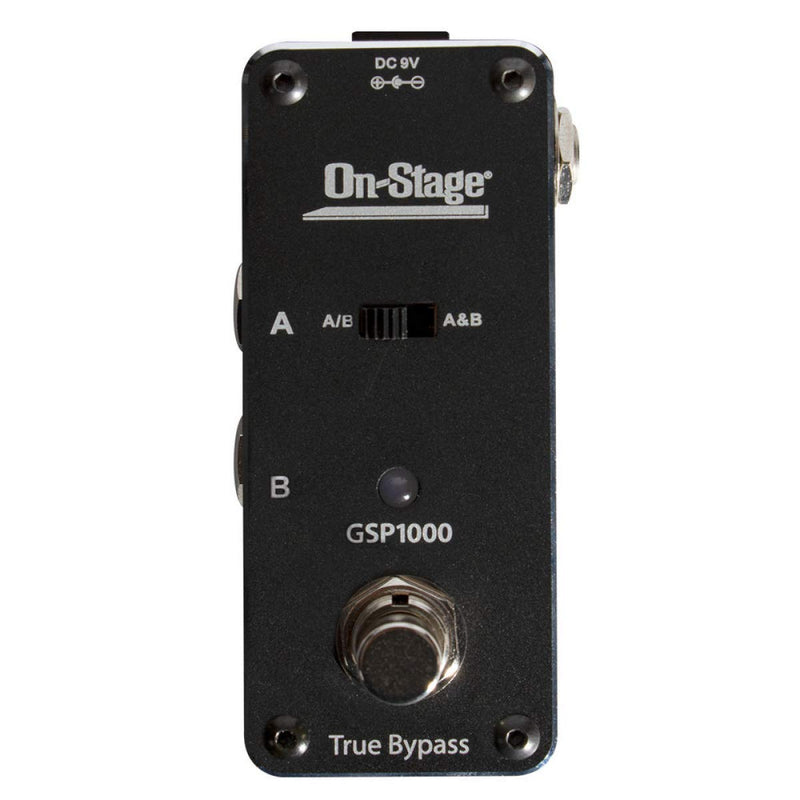 OnStage ABY Switcher, Black (GSP1000)