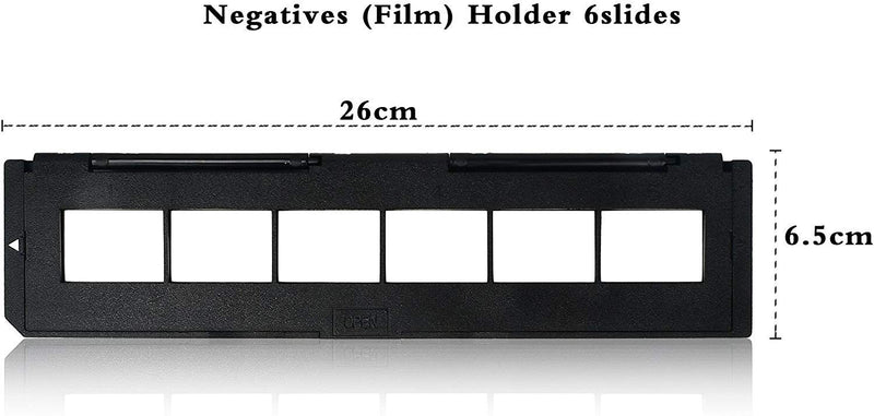 DIGITNOW! 1 Pack Spare 135 Slide Holder and 1 Pack Spare 35mm Film Holder for Slide/Film Scanner(7200, 7200u, 120 Pro Scanners)