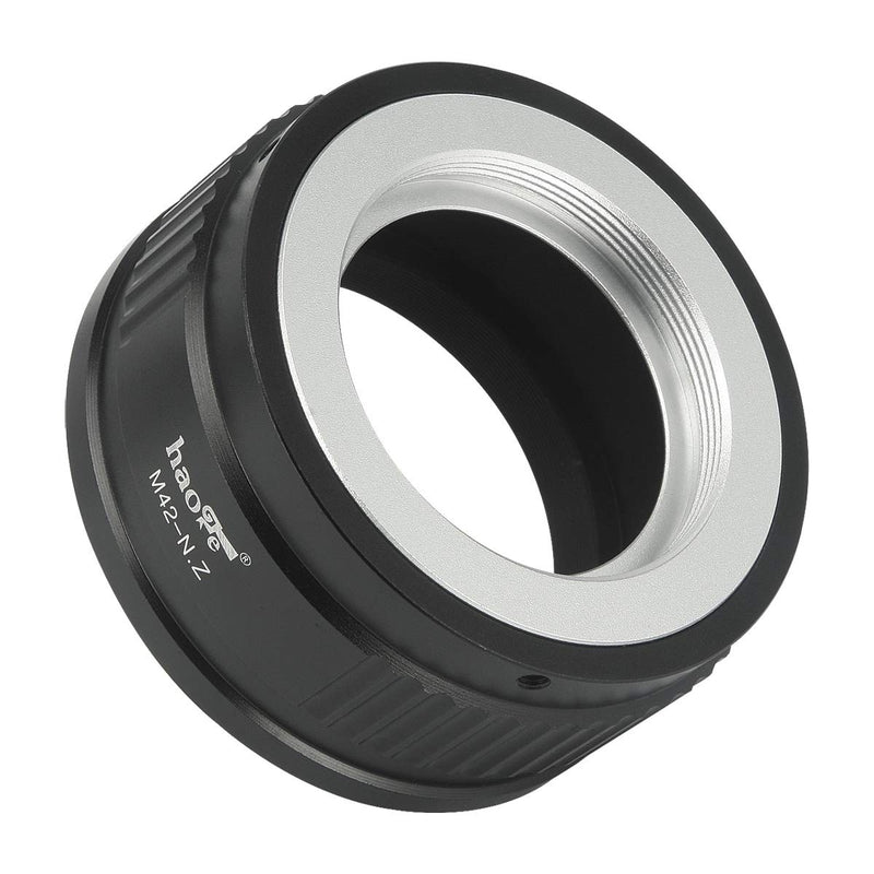 Haoge Manual Lens Mount Adapter for 42mm M42 Mount Lens to Nikon Z Mount Mirrorless Camera Such as z6ii z7iiZ6 Z7