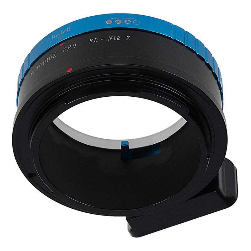 Fotodiox Pro Lens Mount Adapter Compatible with Canon FD & FL 35mm SLR Lenses to Nikon Z-Mount Mirrorless Camera Bodies Canon FD/FL