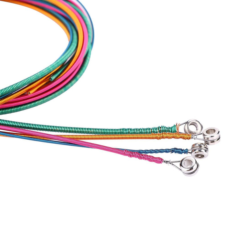 [AUSTRALIA] - Drfeify Metal Bass Strings, 4-String Metal Colorful Electric Bass Strings Instrument Bass Accessory and Part 