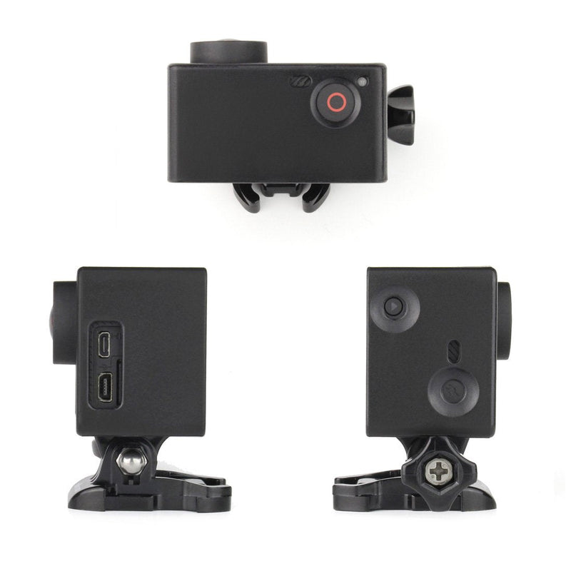 SOONSUN Frame Mount Extension for GoPro Hero 4 3+ 3 with Screen / Battery Extension - Use with LCD BacPac or Battery Extension - Includes Quick Release Buckle and Thumb Screw