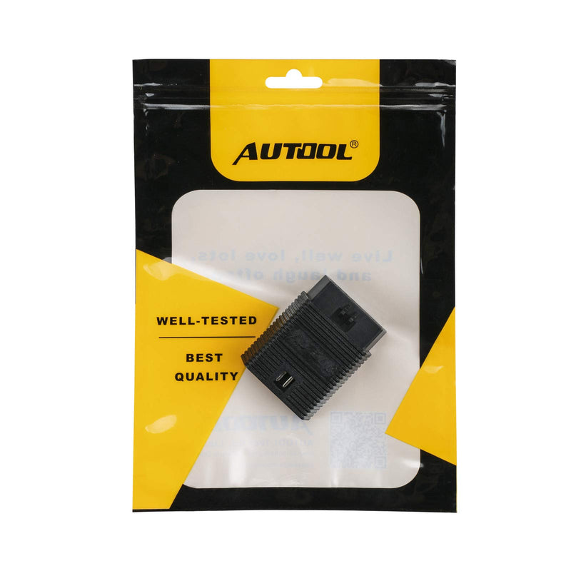 AUTOOL OBD2 Diagnostic Extension Connector OBD II 16pin Male to Female Extension Adapter for OBD2 OBD II HUD Head Up Display OBD Head Up Display