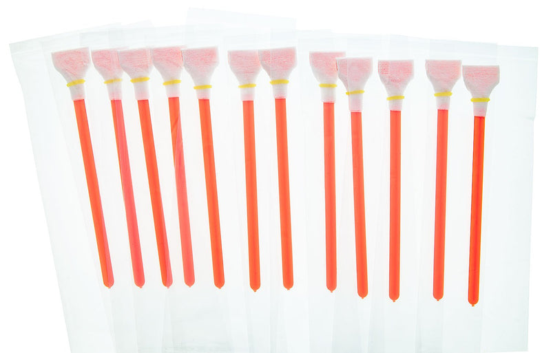 Alpha 17mm Sensor Cleaning Swabs (12pk) (Red)