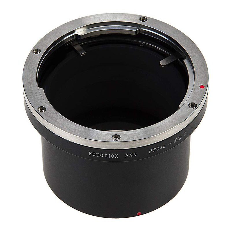 Fotodiox Pro Lens Mount Adapter Compatible with Pentax 645 (P645) Mount SLR Lenses to Nikon Z-Mount Mirrorless Camera Bodies Pentax 645 MF