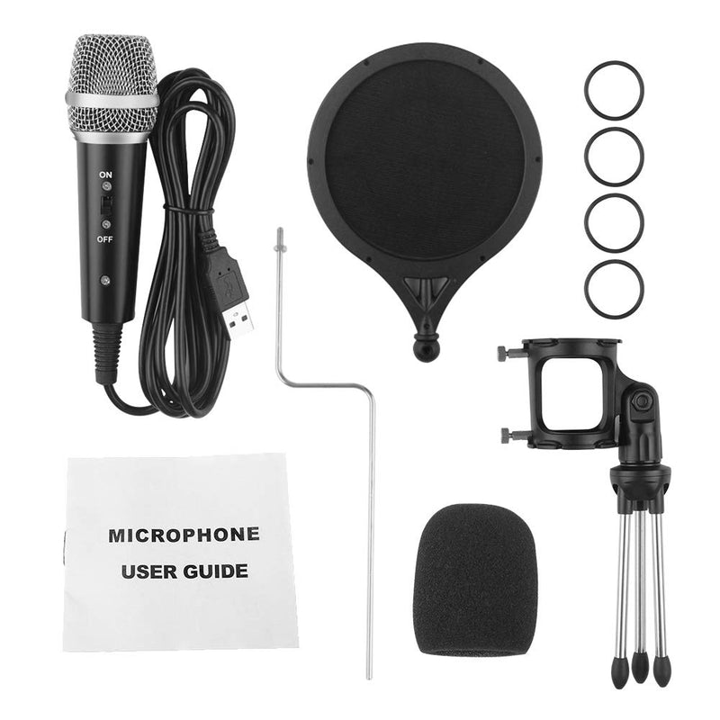PC Microphone ARCHEER USB Computer Condenser Microphone with Tripod Stand, Pop Filter, Plug & Play PC Streaming Mic for Gaming, Podcast, Recording Vocal, YouTube, Compatible with Laptop Desktop