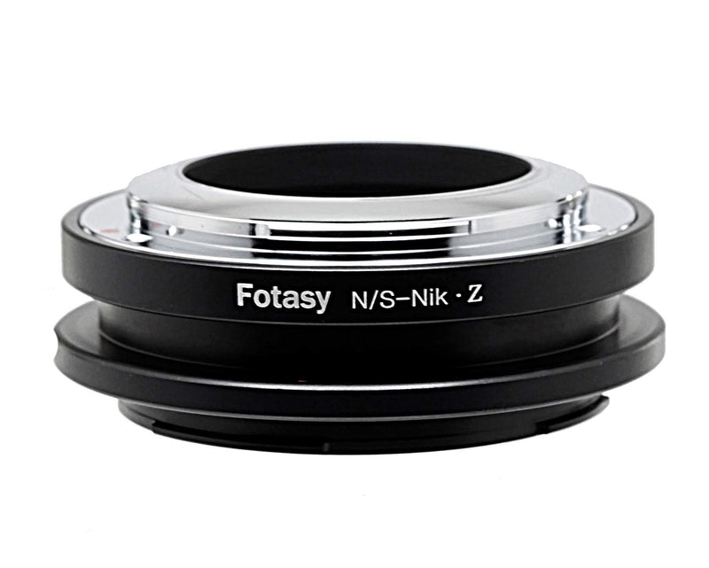 Fotasy Contax RF (Outer Bayonet) Lens to Nikon Z Mount Adapter, Adapter for Nikon Z & Contax RF Nikon S Rangerfinder Lense, fits Nikon Z Mirrorless Camera Z5 Z50 Z6 Z7 Z6 II Z7 II RF - Nikon Z