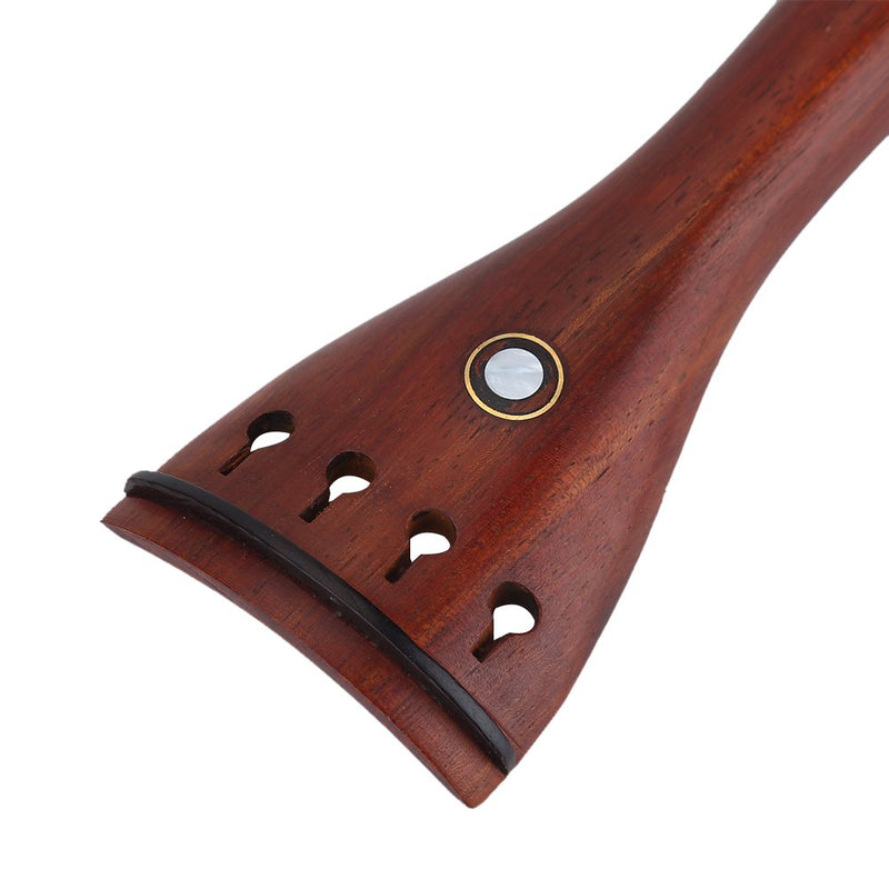 Bnineteenteam 4/4 Rosewood Violin Chin Rest Chinrest with Tuning Peg Tailpiece Endpin Violin Accessory Kit