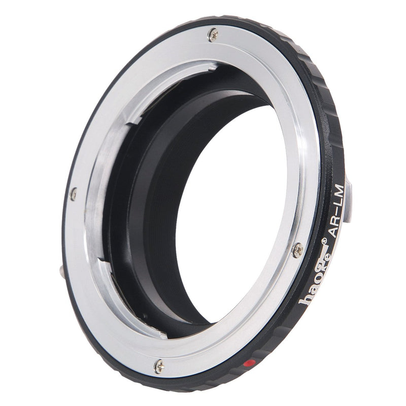 Haoge Lens Mount Adapter for Konica AR Lens to Leica M LM Mount Camera Such as M240, M240P, M262, M3, M2, M1, M4, M5, M6, MP, M7, M8, M9, M9-P, M Monochrom, M-E, M, M-P, M10, M-A