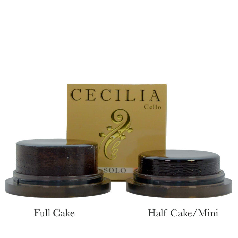 CECILIA ‘SOLO’ Rosin for Cello, Rosin Specially Formulated Cello Rosin for Cello Bows (MINI (Half Cake)) MINI (Half Cake)