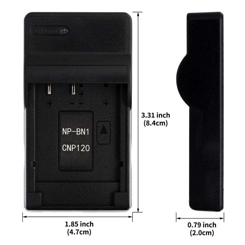 NP-120 USB Charger for Casio Exilim EX-S200, EX-S300, EX-Z31, EX-Z680, EX-Z690, EX-ZS10, EX-ZS12, EX-ZS15, EX-ZS20, EX-ZS26, EX-ZS27, EX-ZS30 Camera and More