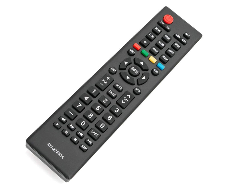 EN-22653A Remote Control Compatible with Hisense TV 32K20D 46K360M 32A320 39A320 50K20D 40H3 50H3 50K23DG 40H3 40K360MN 46K360MN 46K360MV1 46K360MV2 40K24D 50H3B 40K360M 40K20D