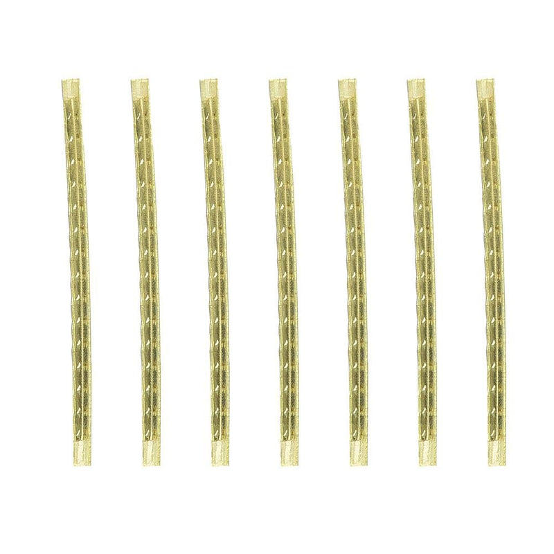 VGEBY Electric Guitar Fret Wire 24pcs/set Electric Guitar Fret Wire Guitar Fingerboard Brass Fret Wire Width 2.7mm