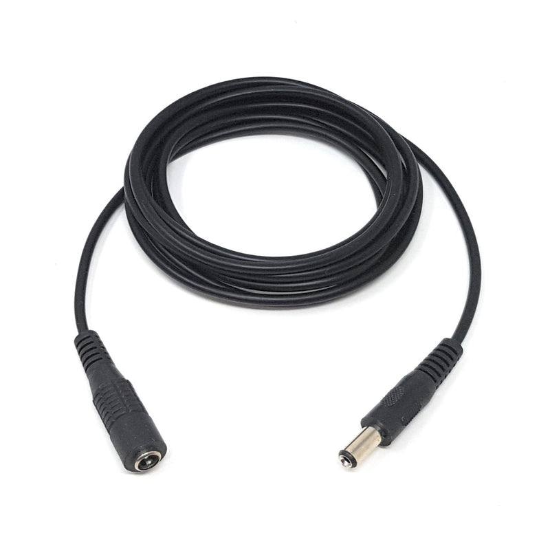 MainCore 1.5m long 2.1mm x 5.5mm DC Power Extension Extender Cable Lead Compatible With Effect Pedal, Keyboards, Electric Piano, Synthesizer, Sequencers, Computers, Tone Generators, Drum Machines