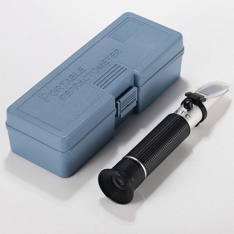 Handheld Alcohol Refractometer,V·RESOURCING 0~80% Alcohol Content Measurement Tool Tester for Spirits Distilled Ethanol with Water like Whiskey, Brandy;Used in Scientific Research, Alcohol Purchase