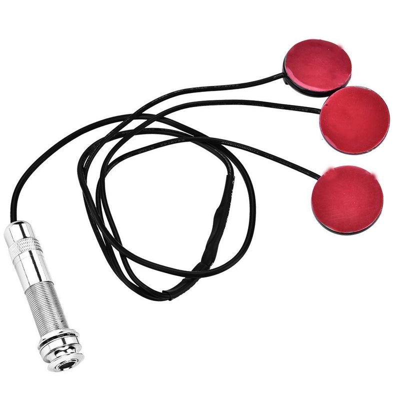 Bnineteenteam Guitar Pick Up Piezo Pickup Transducer Pickups for Guitars Violin Ukulele Banjo, etc