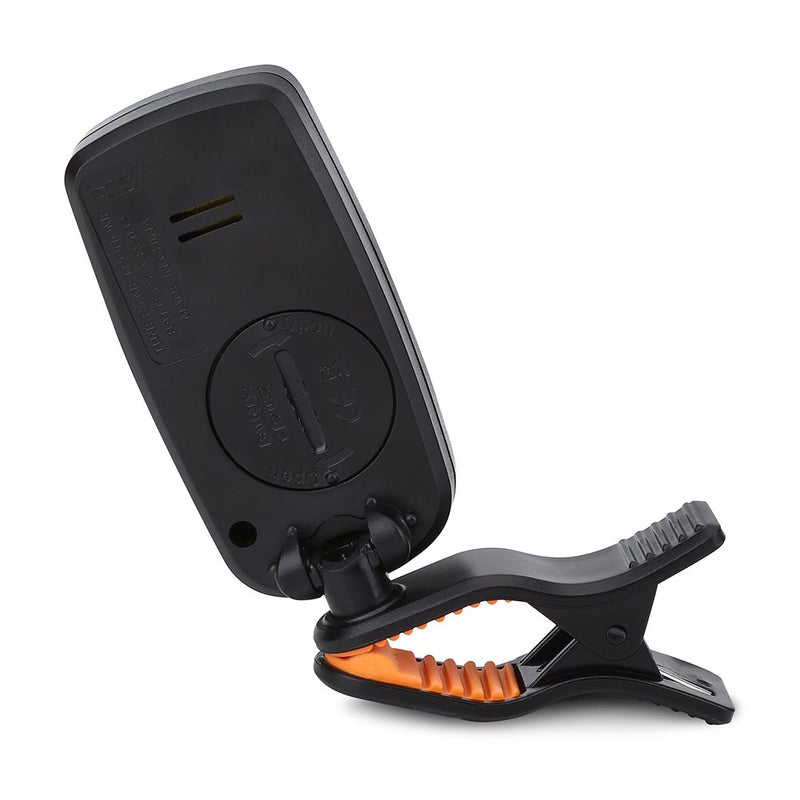 Tuner Metronome, Portable 2 in 1 Clip-on LCD Digital Tuner & Metronome for Guitar Bass Violin Ukulele String Instrument