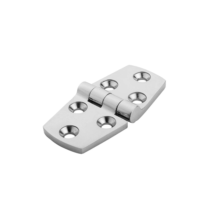 Marine Hinges 3" x 1.5" Stainless Steel Heavy Duty Hinges,Boat Trapezoidal Butt Door Cupboard Hinge,Cabinet Hatch Hardware,Pack of 2