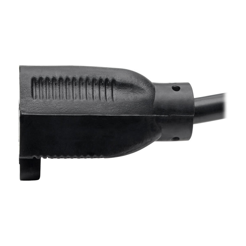 Tripp Lite Power Extension Cord Y Splitter Cable 13A, 16AWG (NEMA 5-15P to 2x NEMA 5-15R) 18-in.(P024-18N-13A-2R) , Black