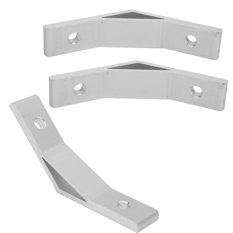 10Pcs 135 Degrees Bracket Angle Aluminum Alloy Corner Braces Bracket Connector(2020T) 2020T