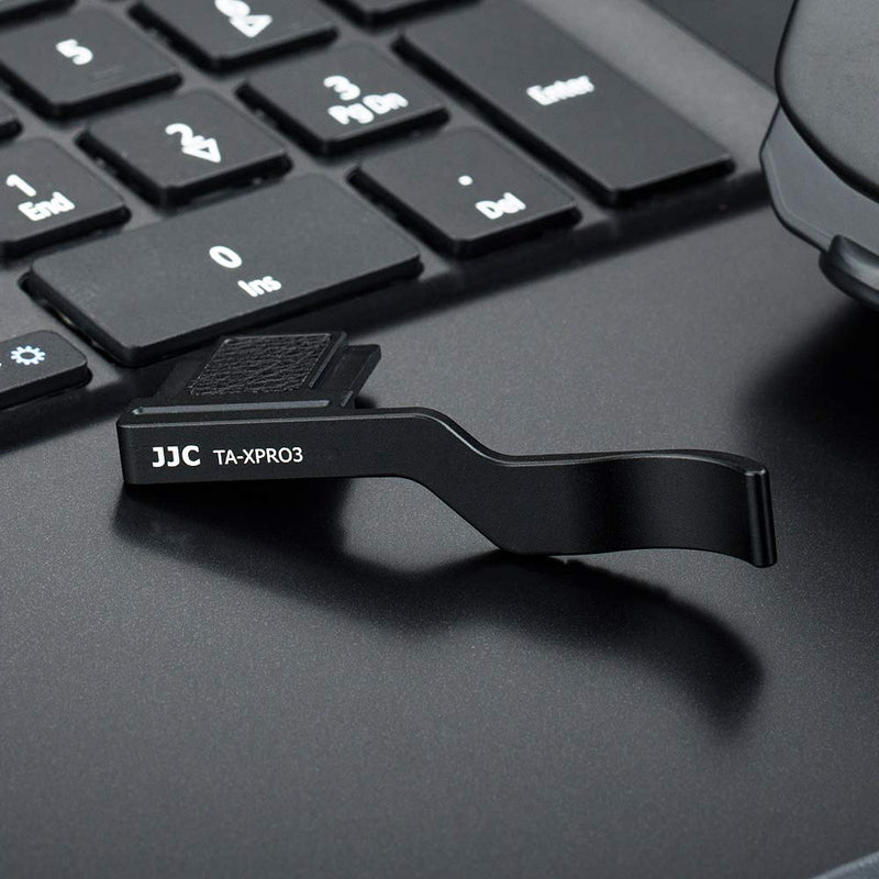 JJC Deluxe Metal Thumb Up Grip for Fujifilm Fuji X-Pro3 X-Pro2 X-Pro1 Xpro3 Xpro2 Xpro1 Digital Mirrorless Camera Thumb Support