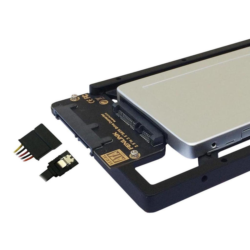 Fenlink 2.5" to 3.5" Internal SSD Hard Drive SATA Drive Converter