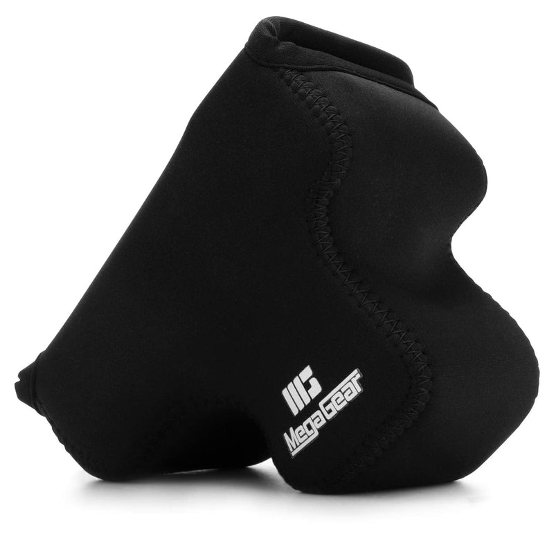 MegaGear Ultra Light Neoprene Camera Case Compatible with Fujifilm X-T200 (XC15-45mm) Black