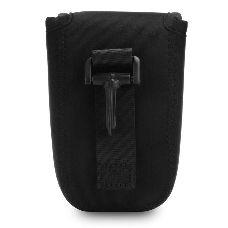 MegaGear Ultra Light Neoprene Camera Case Compatible with Nikon Coolpix W300, AW130, Ricoh WG-50, WG-30W Black