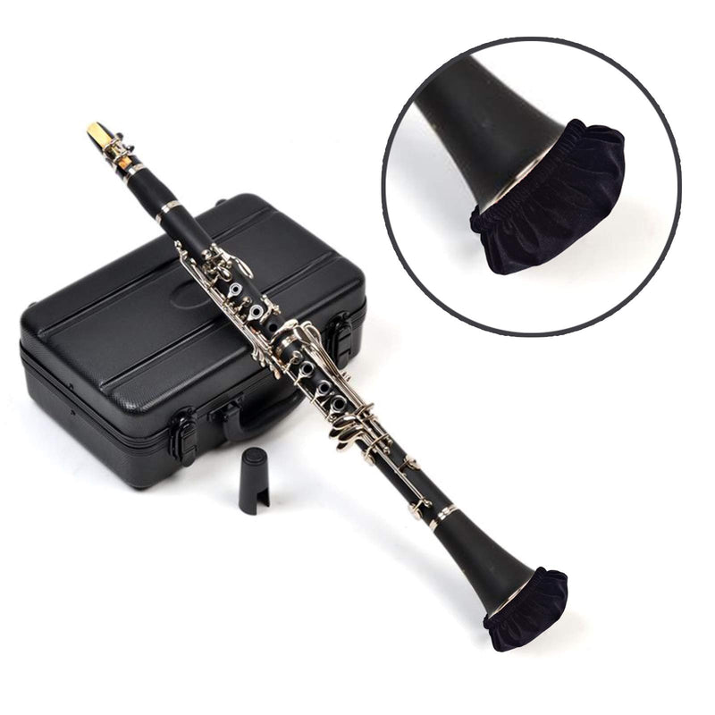 Panghuhu88 Musical Instrument Bell Cover 3" Washable and Reusable Flannelette Ideal for Saxophone Trombone Mellophone Horn Baritone Clarinet 3"